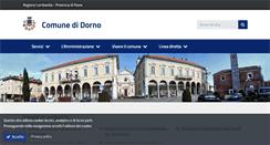 Desktop Screenshot of comune.dorno.pv.it
