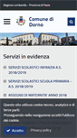 Mobile Screenshot of comune.dorno.pv.it